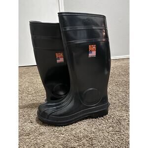 Shoes For Crews M Size 11 Black SteelToe Pro SlipResistant Work Boots Waterproof